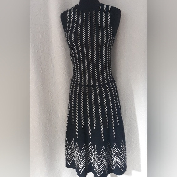 Eliza J Dresses & Skirts - Eliza J  Jacquard Knit Autumn Dress  M